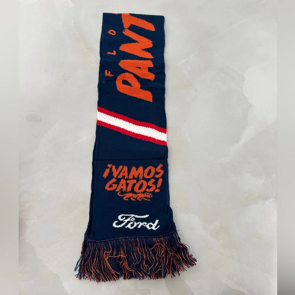 New In Package Vamos Gatos! Florida Panthers 2024 CAMPEONES NHL Hockey Scarf